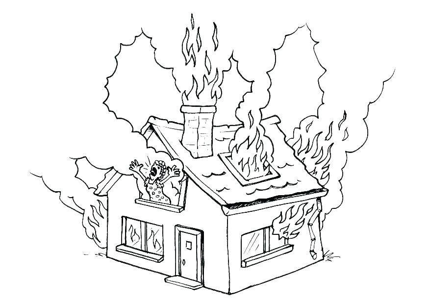 Firefighter Coloring Pages For Preschoolers at GetColorings.com | Free