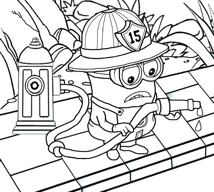 Firefighter Helmet Coloring Page at GetColorings.com | Free printable