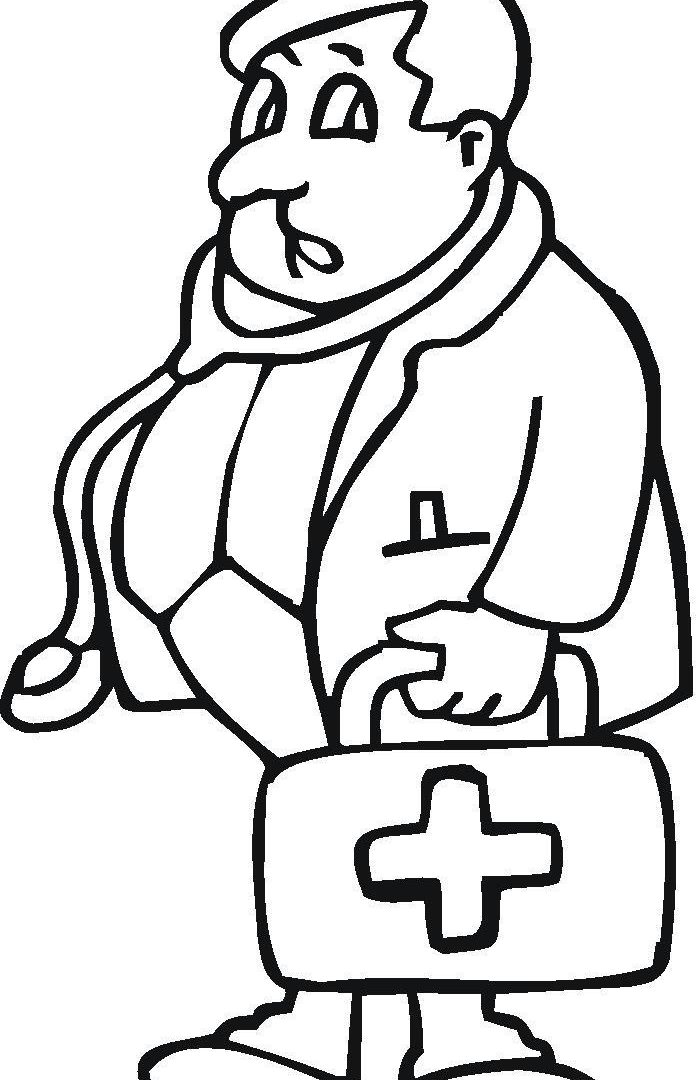 First Aid Kit Coloring Page at GetColorings.com | Free printable
