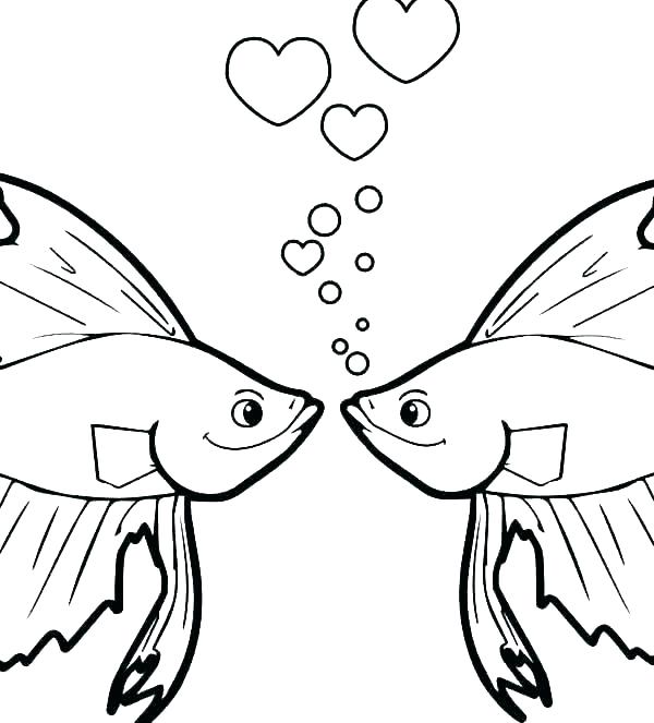 Fish Coloring Pages For Kids at GetColorings.com | Free printable