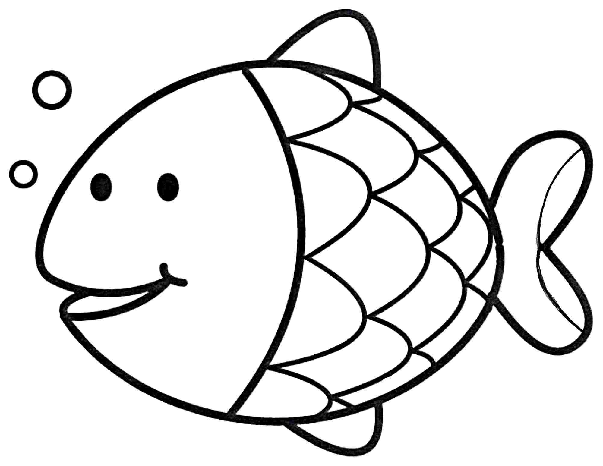 Fish Coloring Pages For Preschool at GetColorings com Free printable