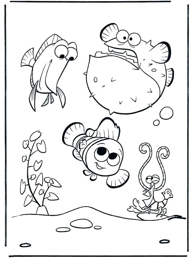 Fish Tank Coloring Page at GetColorings.com | Free printable colorings