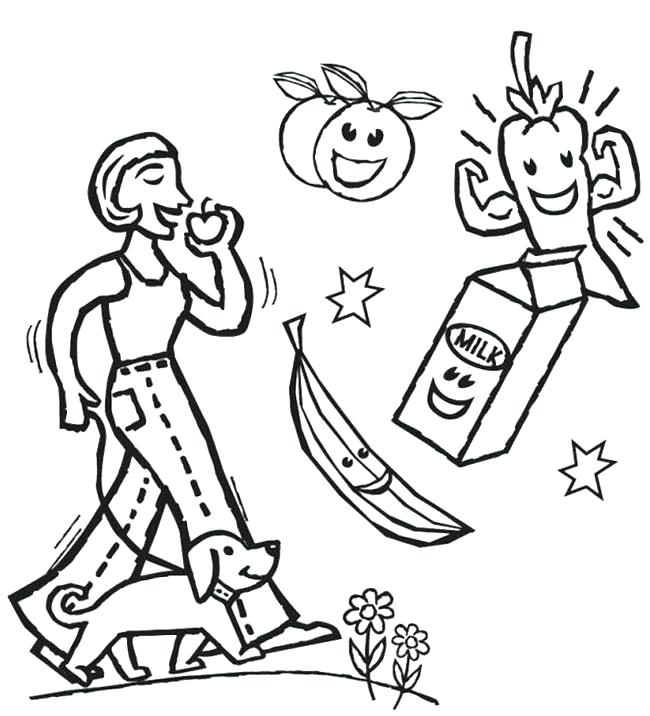 Fitness Coloring Pages at GetColorings.com | Free printable colorings