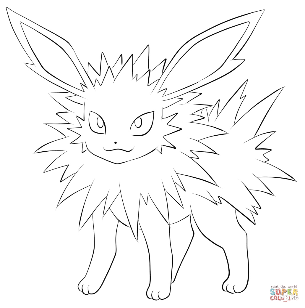 Flareon Pokemon Coloring Pages at GetColorings.com | Free ...