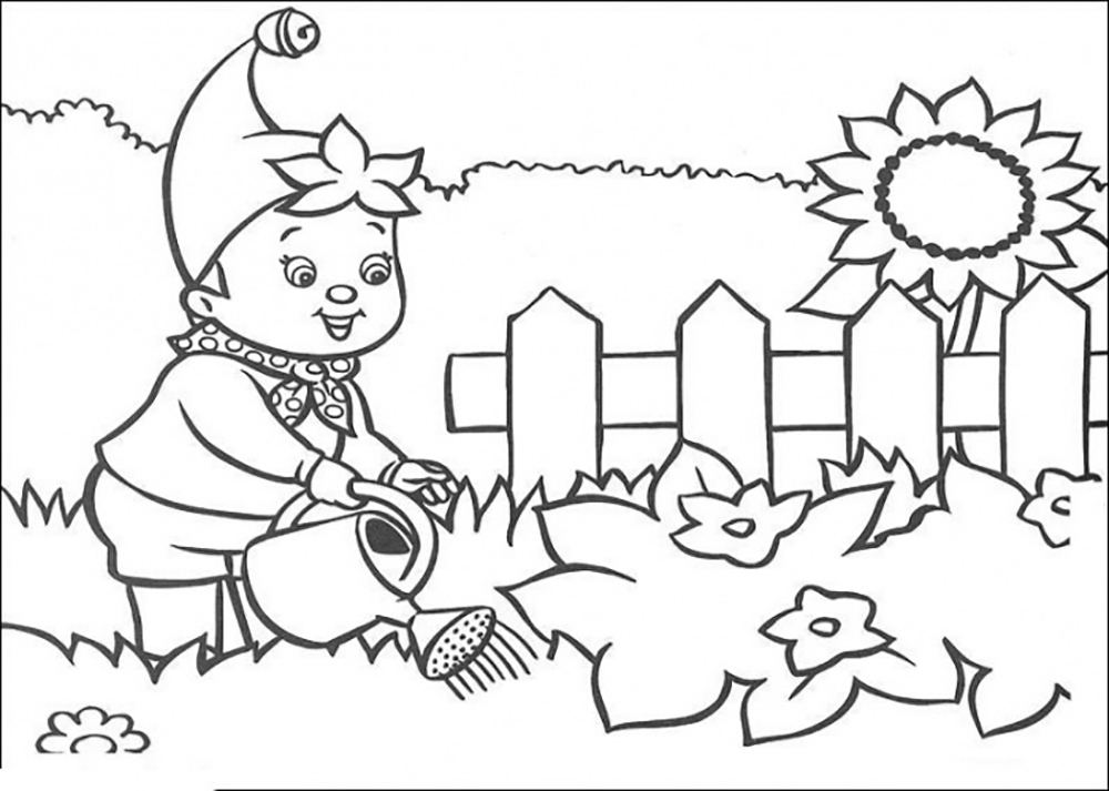 Flower Garden Coloring Pages Printable at GetColorings.com | Free