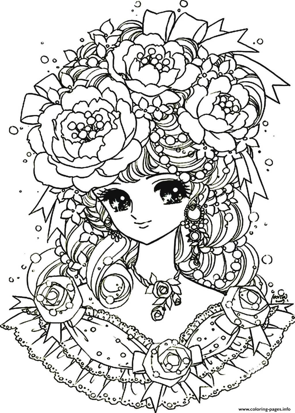 Flower Girl Coloring Pages At GetColorings Free Printable Colorings Pages To Print And Color