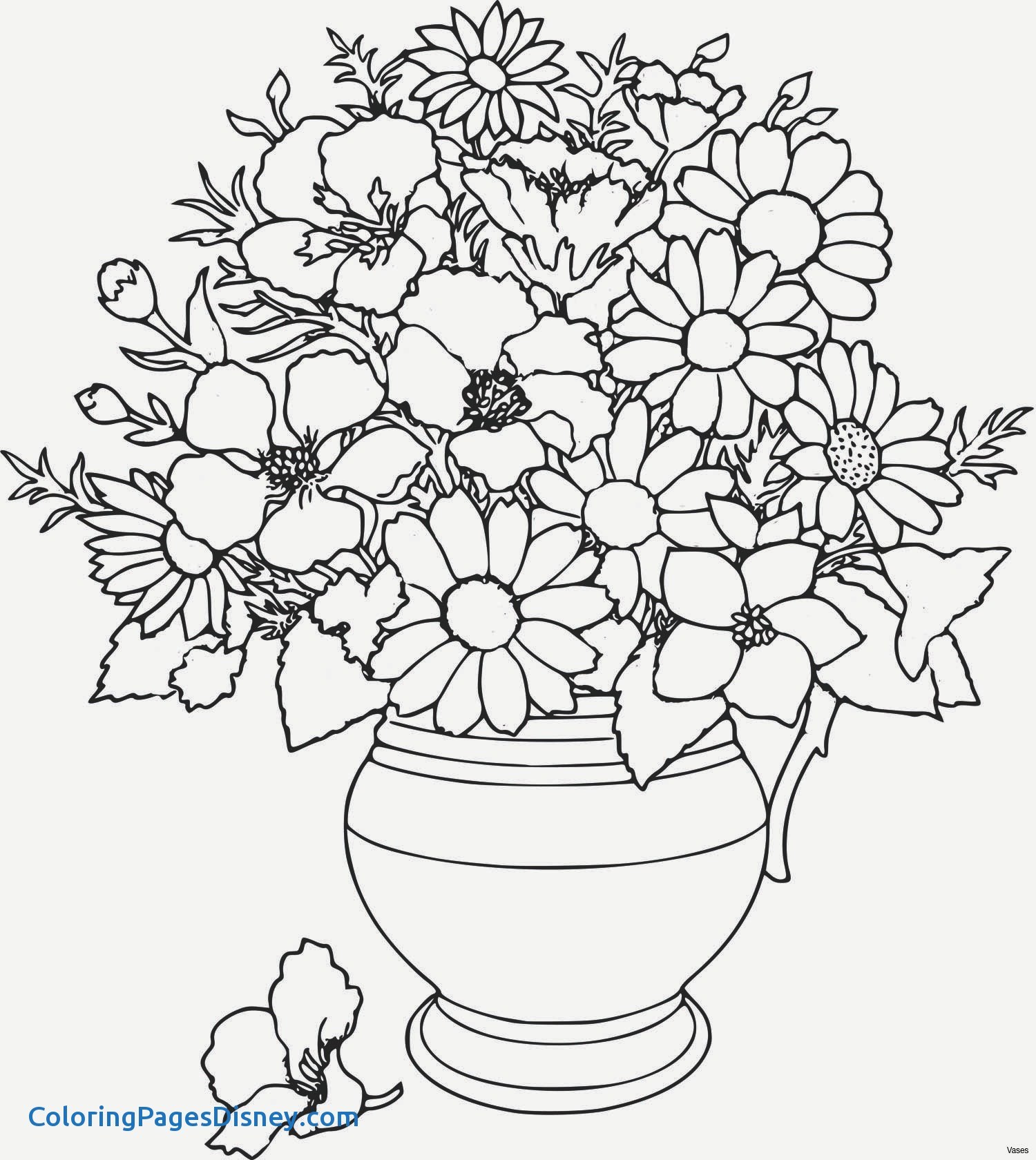 Flower Vase Coloring Pages At GetColorings Free Printable Colorings Pages To Print And Color