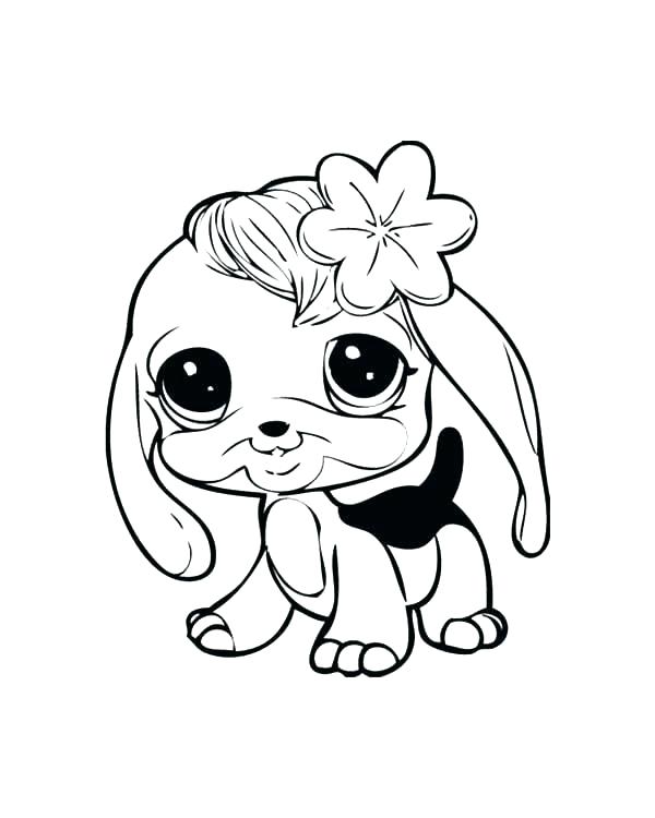 Fluffy Dog Coloring Pages at GetColorings.com | Free ...