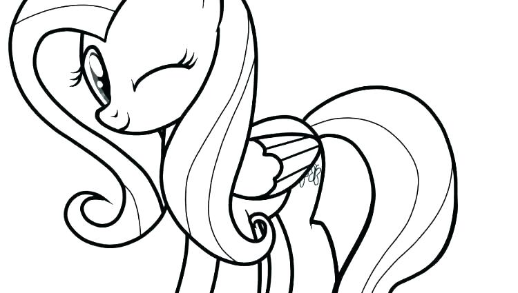 Fluttershy Coloring Pages at GetColorings.com | Free printable