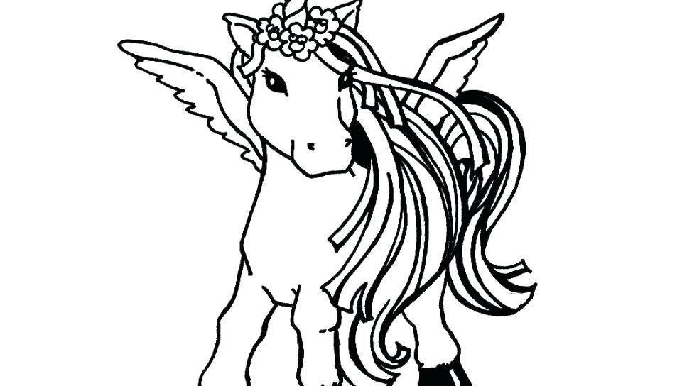 Flying Horse Coloring Pages at GetColoringscom Free