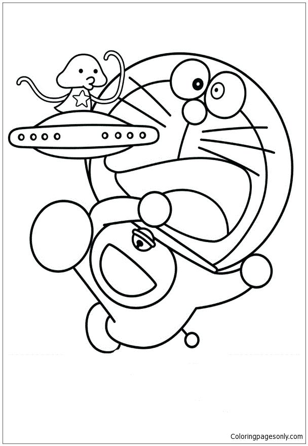 Flying Saucer Colouring Pages at GetColorings.com | Free printable
