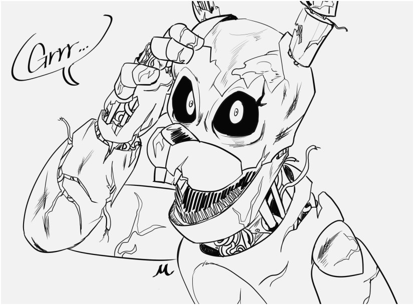 Fnaf Coloring Pages Chica at GetColorings.com | Free printable