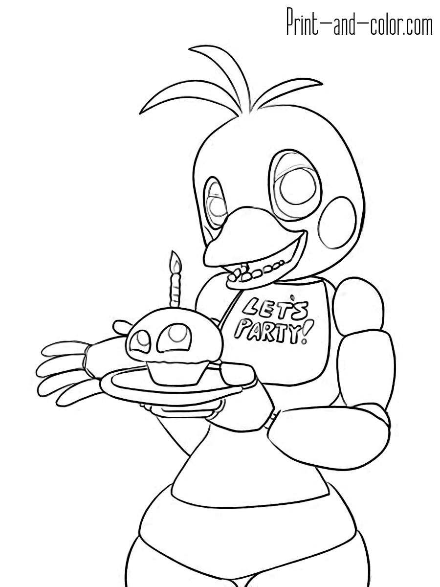 900x1200 Five Nights At Freddys Coloring Pages 22 J Mangle Golden Freddy