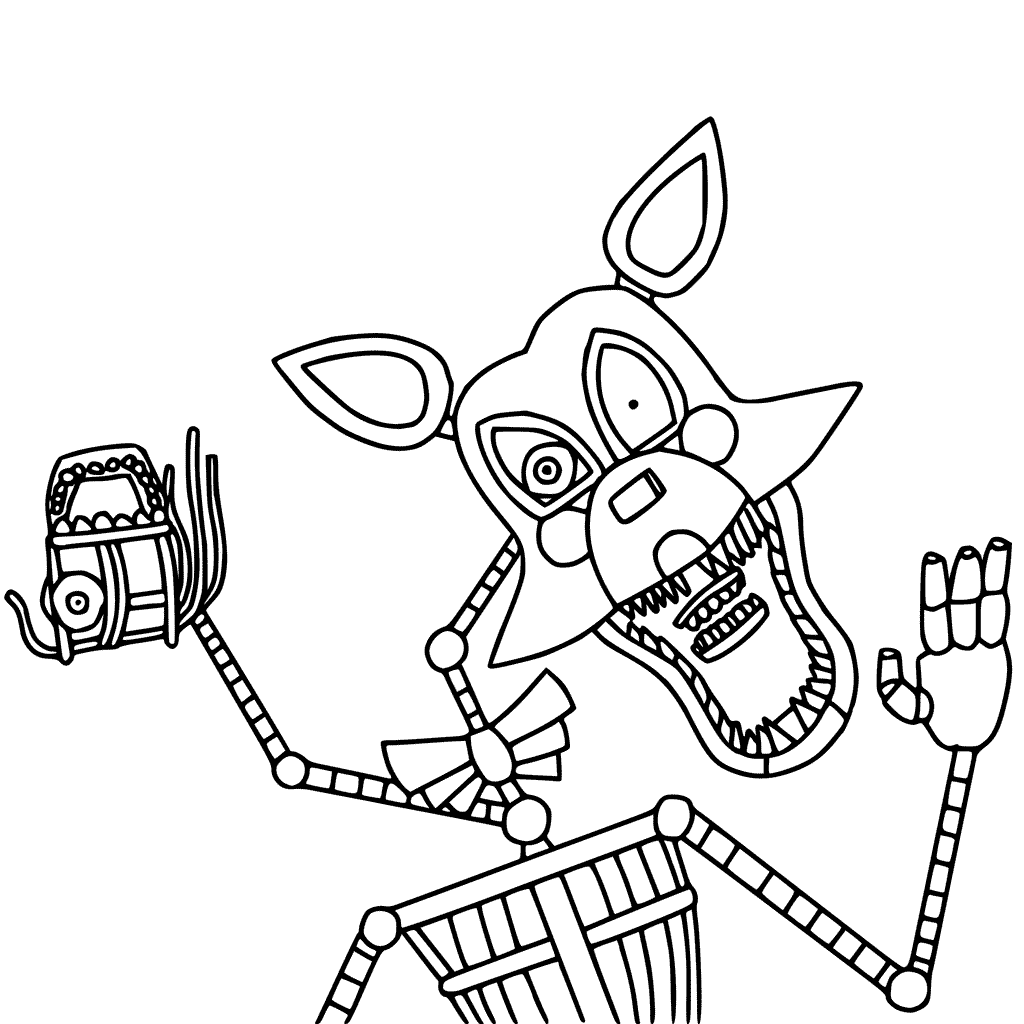 Álbumes 97+ Foto imagenes de foxy y mangle para dibujar El último