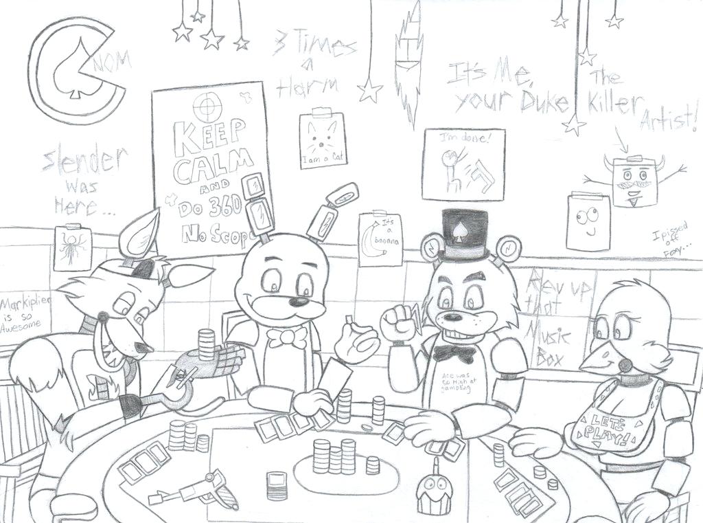 Fnaf World Coloring Pages at GetColorings.com | Free printable