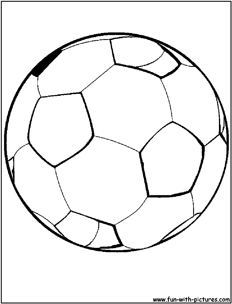 Football Ball Coloring Pages at Free