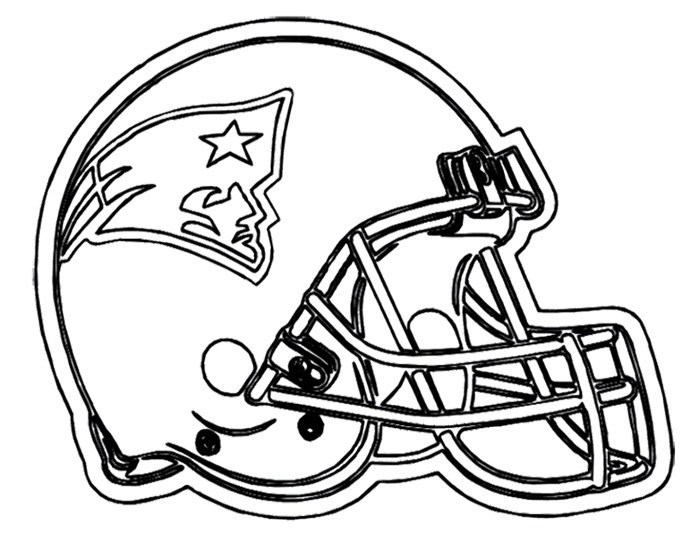 Football Helmet Coloring Pages At Getcolorings.com | Free Printable
