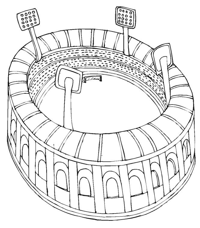 Football Stadium Coloring Pages at Free