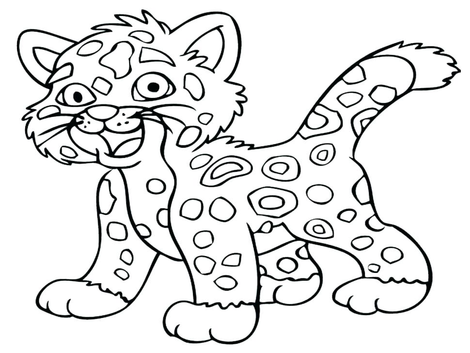 Forest Animal Coloring Pages For Kids at GetColorings.com | Free
