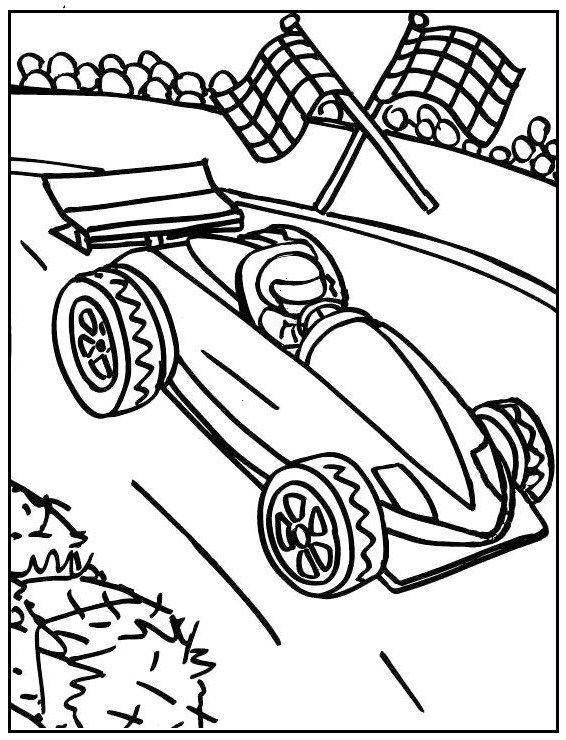 Formula 1 Coloring Pages at GetColorings.com | Free printable colorings