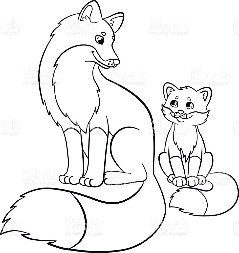 Fox Coloring Pages For Adults at GetColorings.com | Free printable