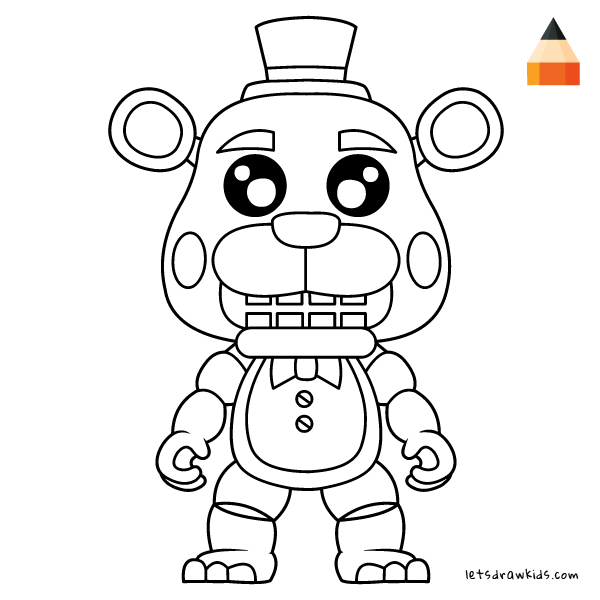 Freddy Fazbear Coloring Page At GetColorings Free Printable Colorings Pages To Print And Color