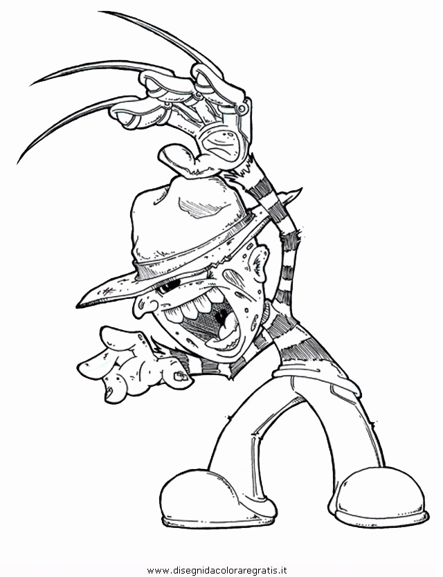 Freddy Krueger Coloring Pages At GetColorings Free Printable Colorings Pages To Print And