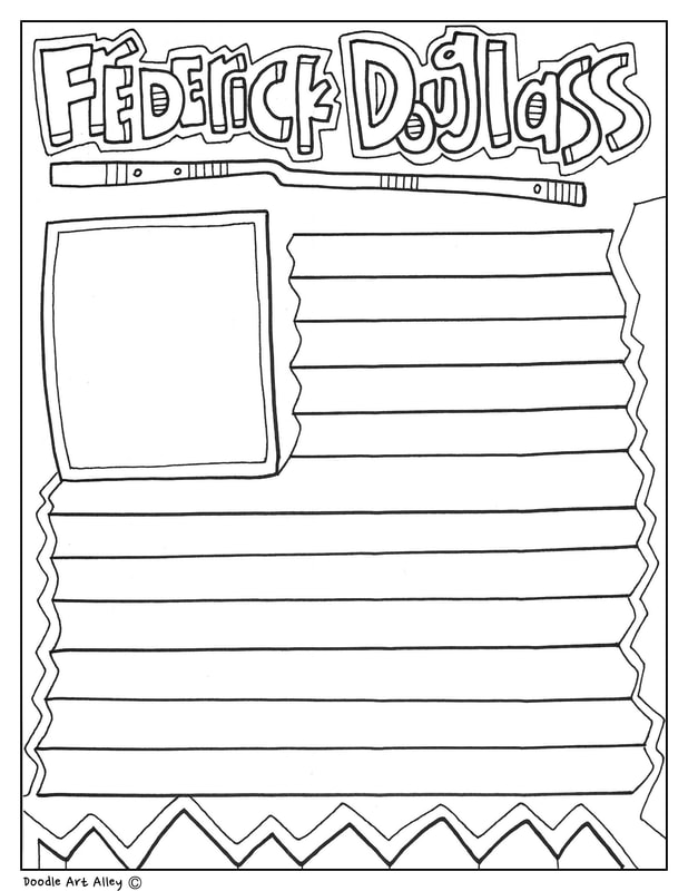 Frederick Douglass Coloring Page at GetColorings.com | Free printable