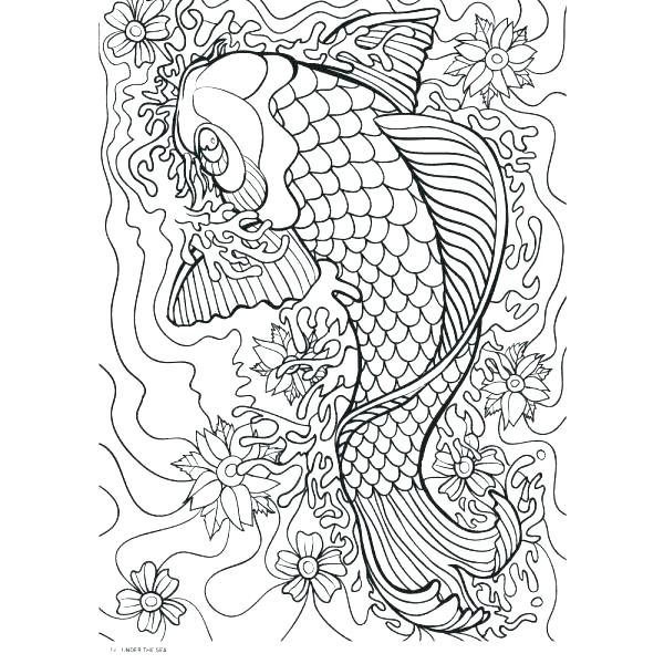 600x600 Printable Abstract Coloring Pages For Adult Star