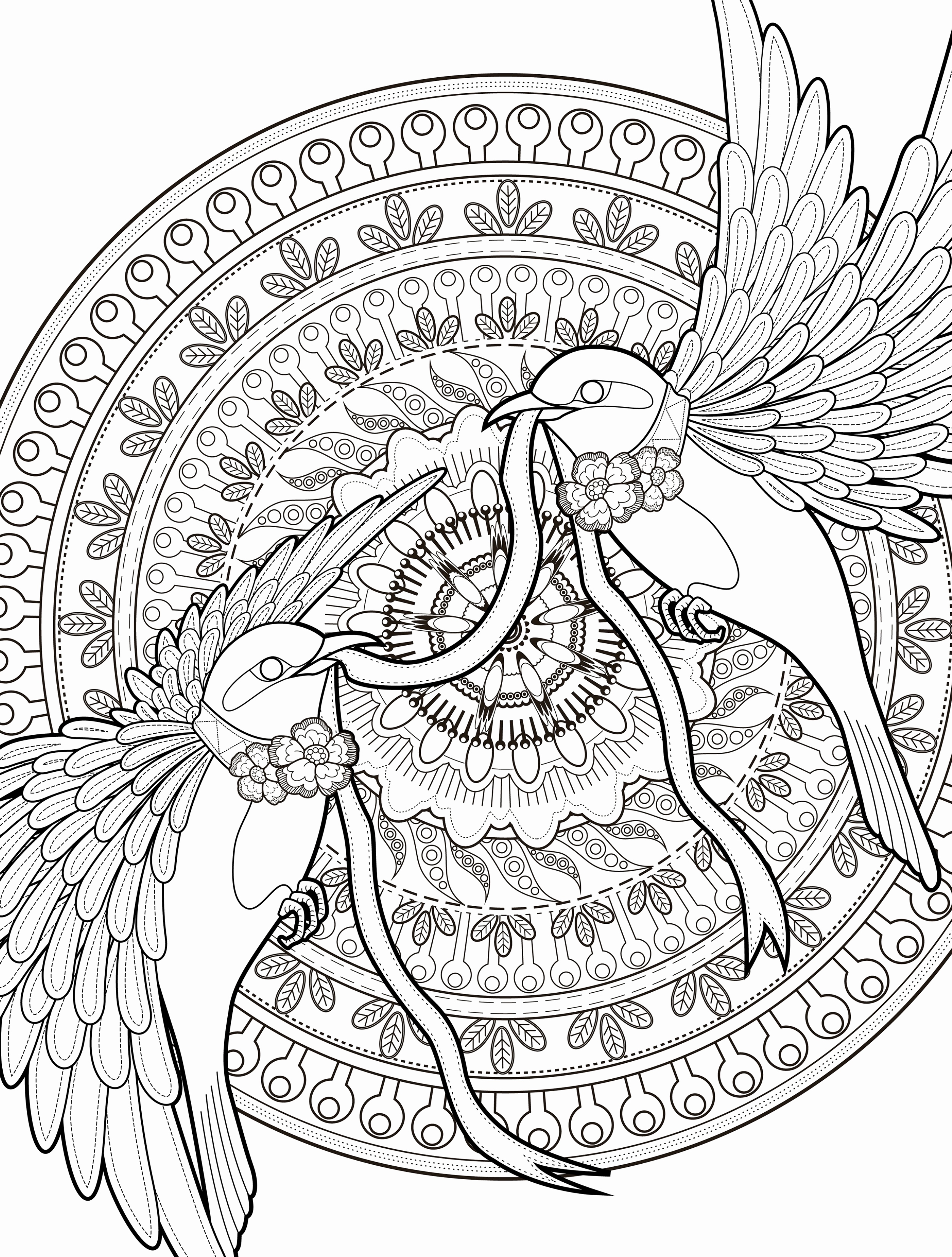 10 Adult Coloring Pages PDF Free for Instant Fun