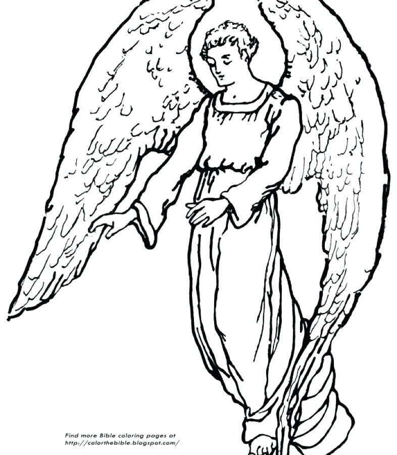 Free Angel Coloring Pages For Adults at GetColorings.com | Free