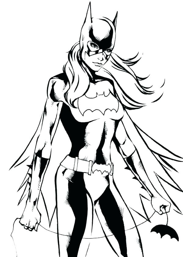 Free Batgirl Coloring Pages At GetColorings Free Printable