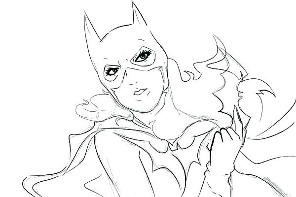 Free Batgirl Coloring Pages At Getcolorings Free Printable