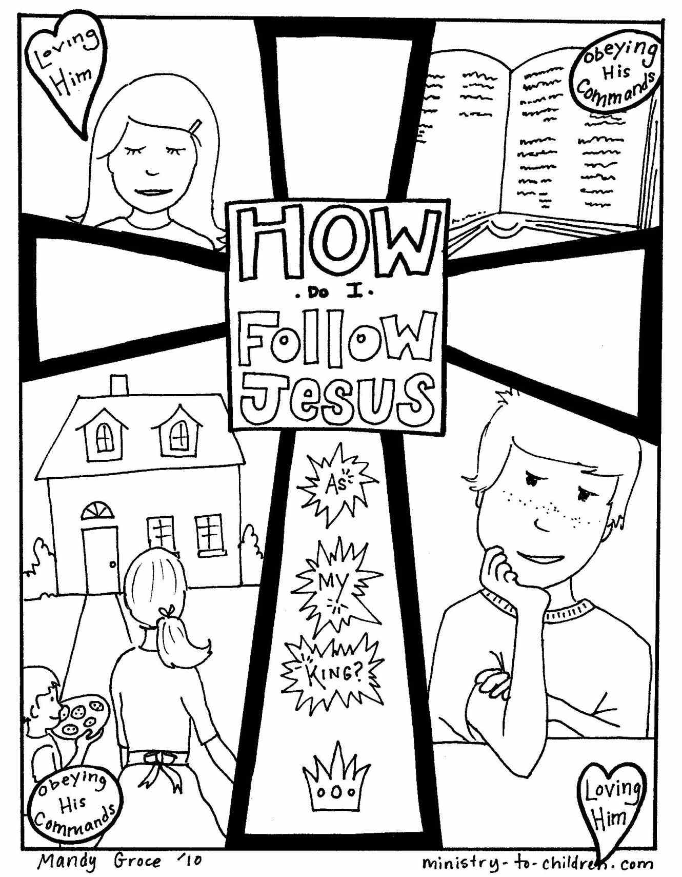 Free Catholic Coloring Pages Printables at Free