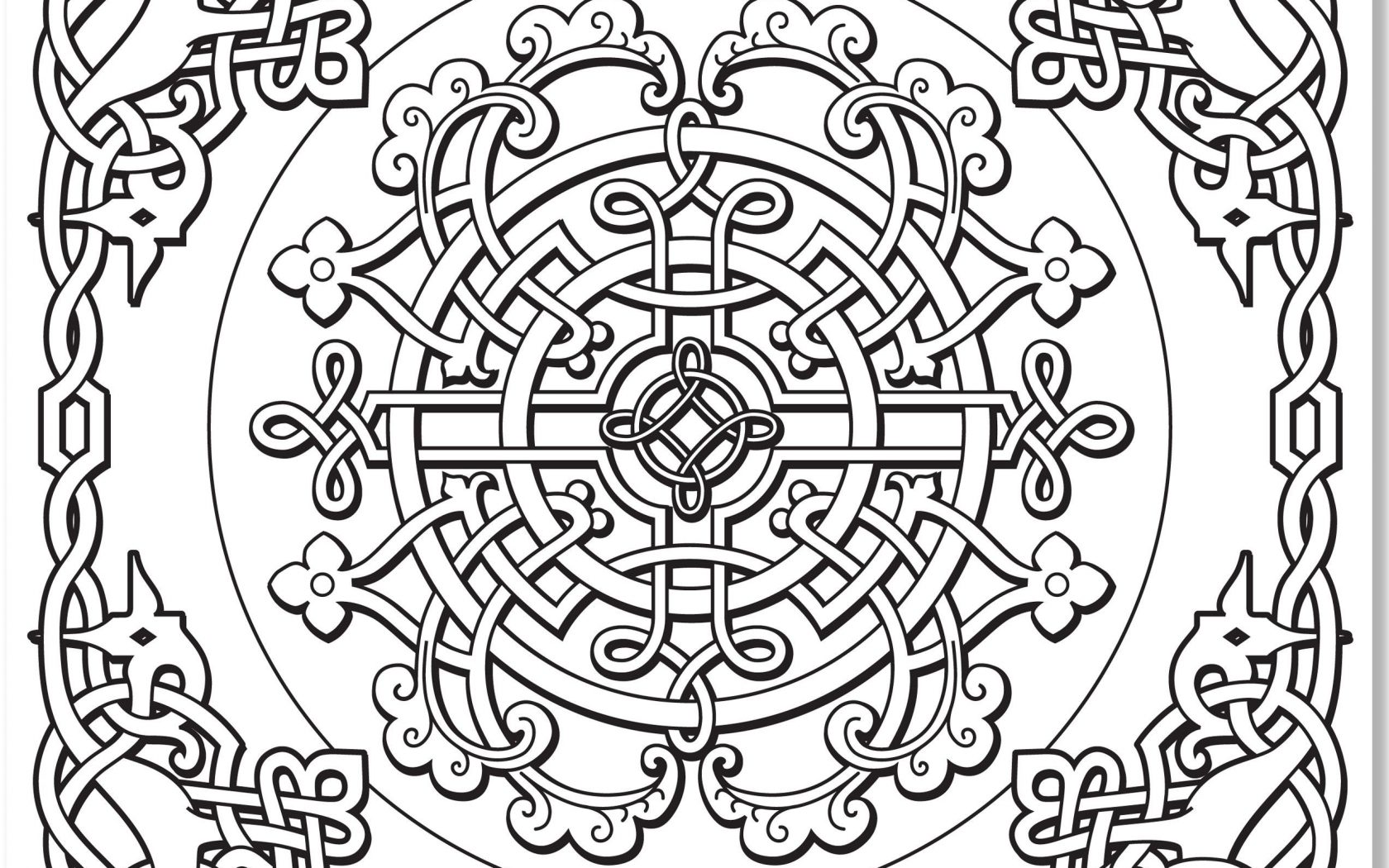 Free Celtic Coloring Pages For Adults at GetColorings.com | Free