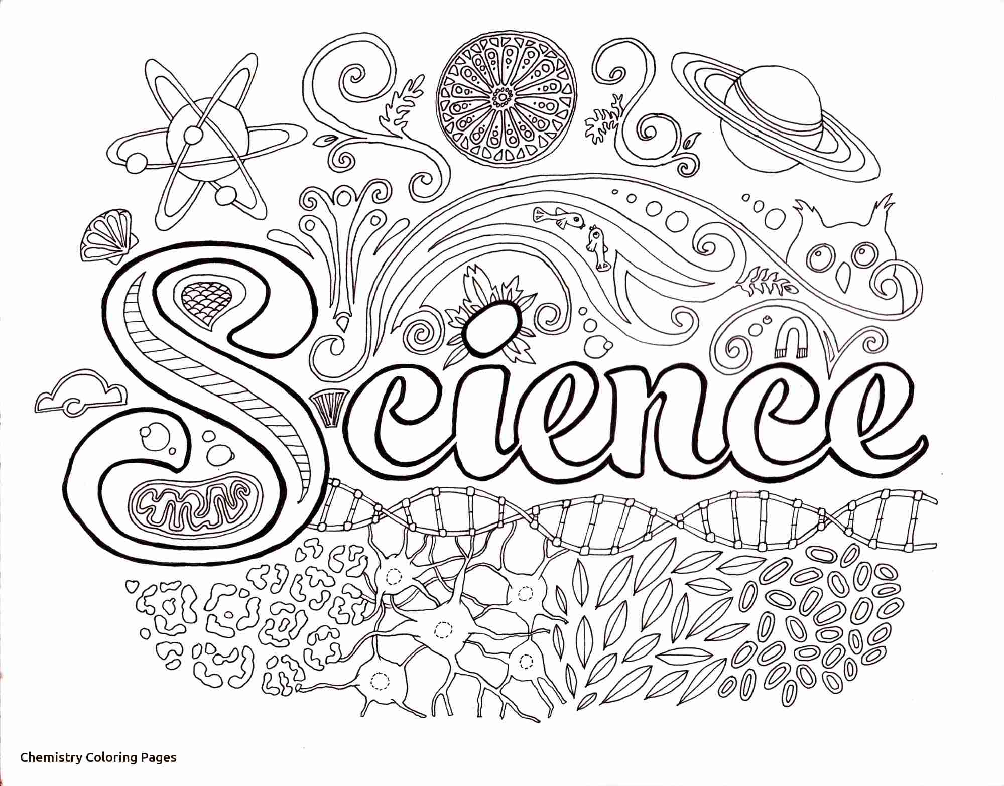 Free Chemistry Coloring Pages at Free printable