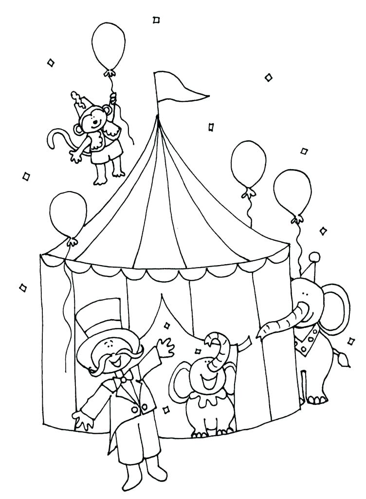 Free Circus Coloring Pages At GetColorings Free Printable 