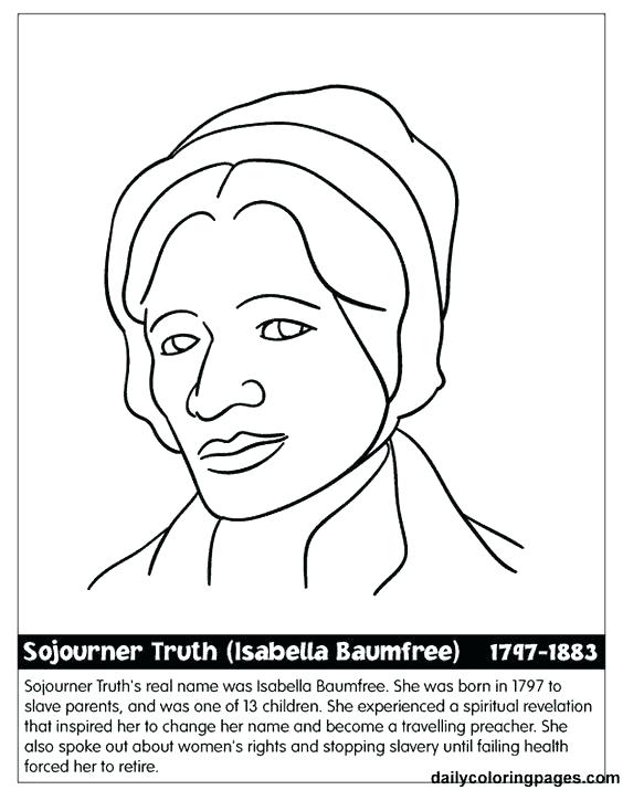 Free Coloring Pages For Black History Month at