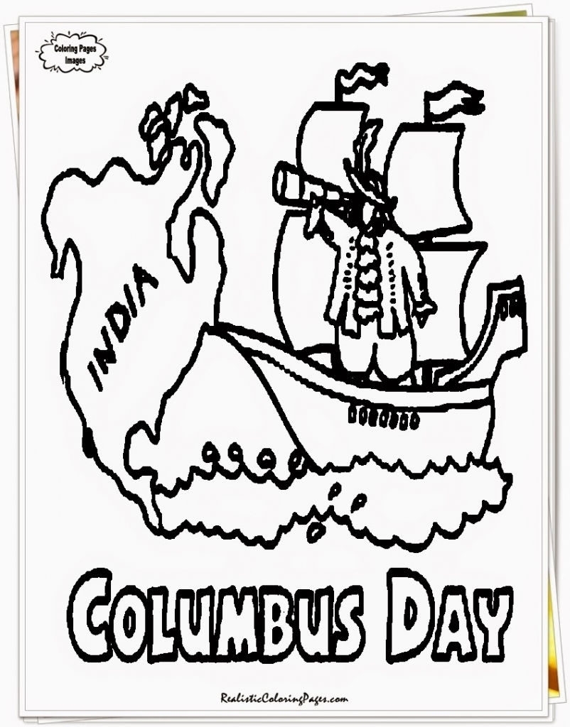 Free Columbus Day Coloring Pages at GetColorings.com | Free printable