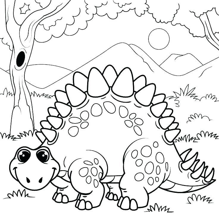 Free Dinosaur Coloring Pages Pdf at GetColorings.com | Free printable