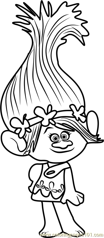 Free Dreamworks Trolls Coloring Pages at GetColorings.com | Free