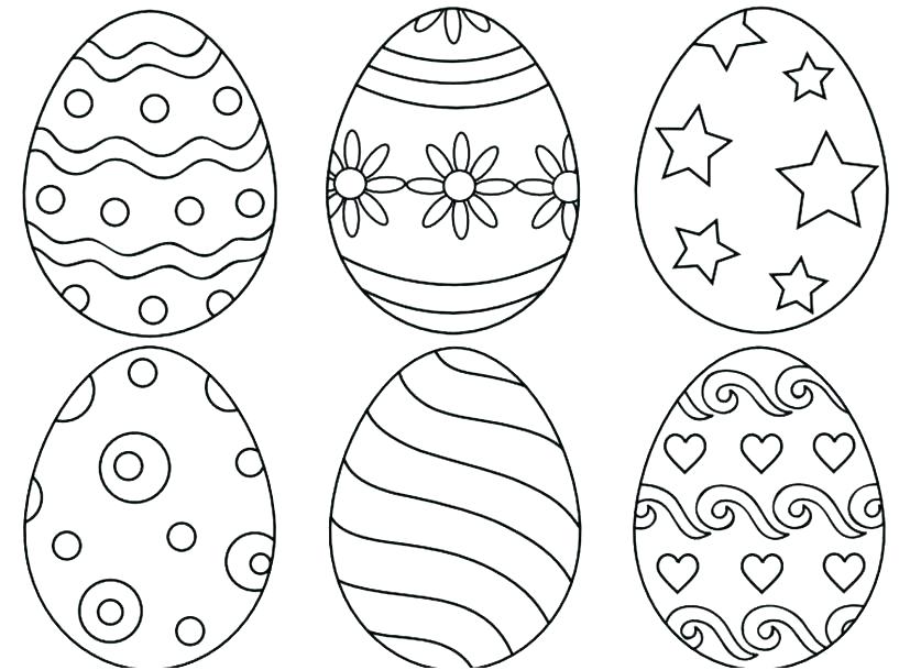 Free Easter Egg Coloring Pages at GetColorings.com | Free printable