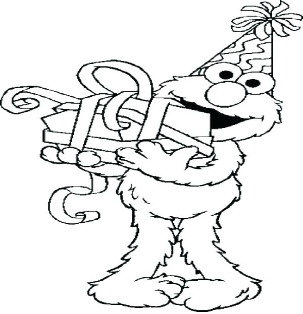 600x623 Free Elmo Coloring Pages Of