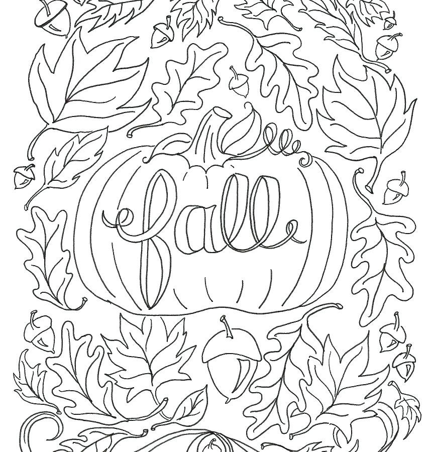Free Fall Coloring Pages For Adults at GetColorings.com | Free