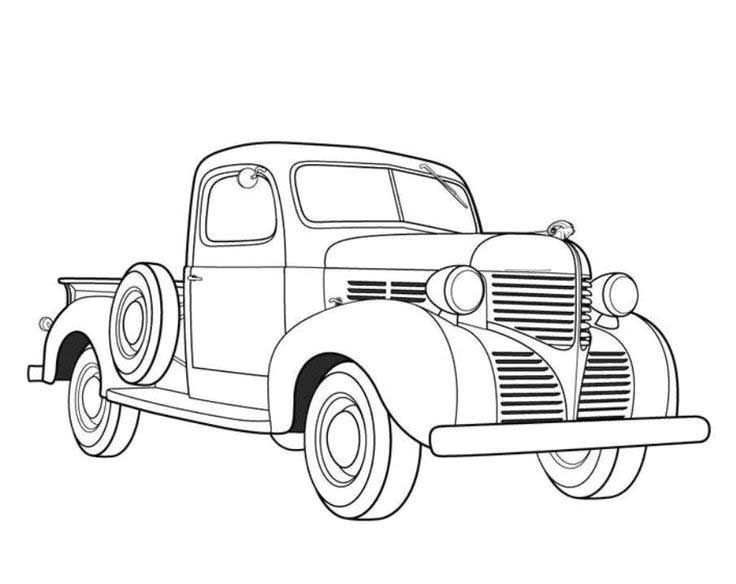 Free Ford Truck Coloring Pages at GetColorings.com | Free printable