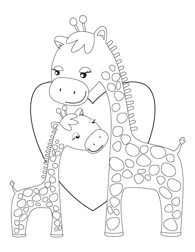 Free Giraffe Coloring Pages at GetColorings.com | Free printable