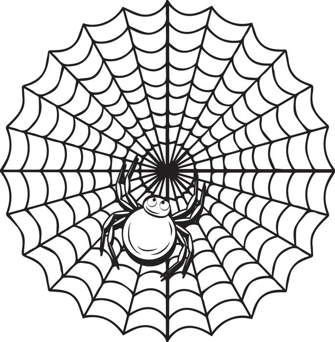 Free Halloween Spider Coloring Pages at GetColorings.com | Free