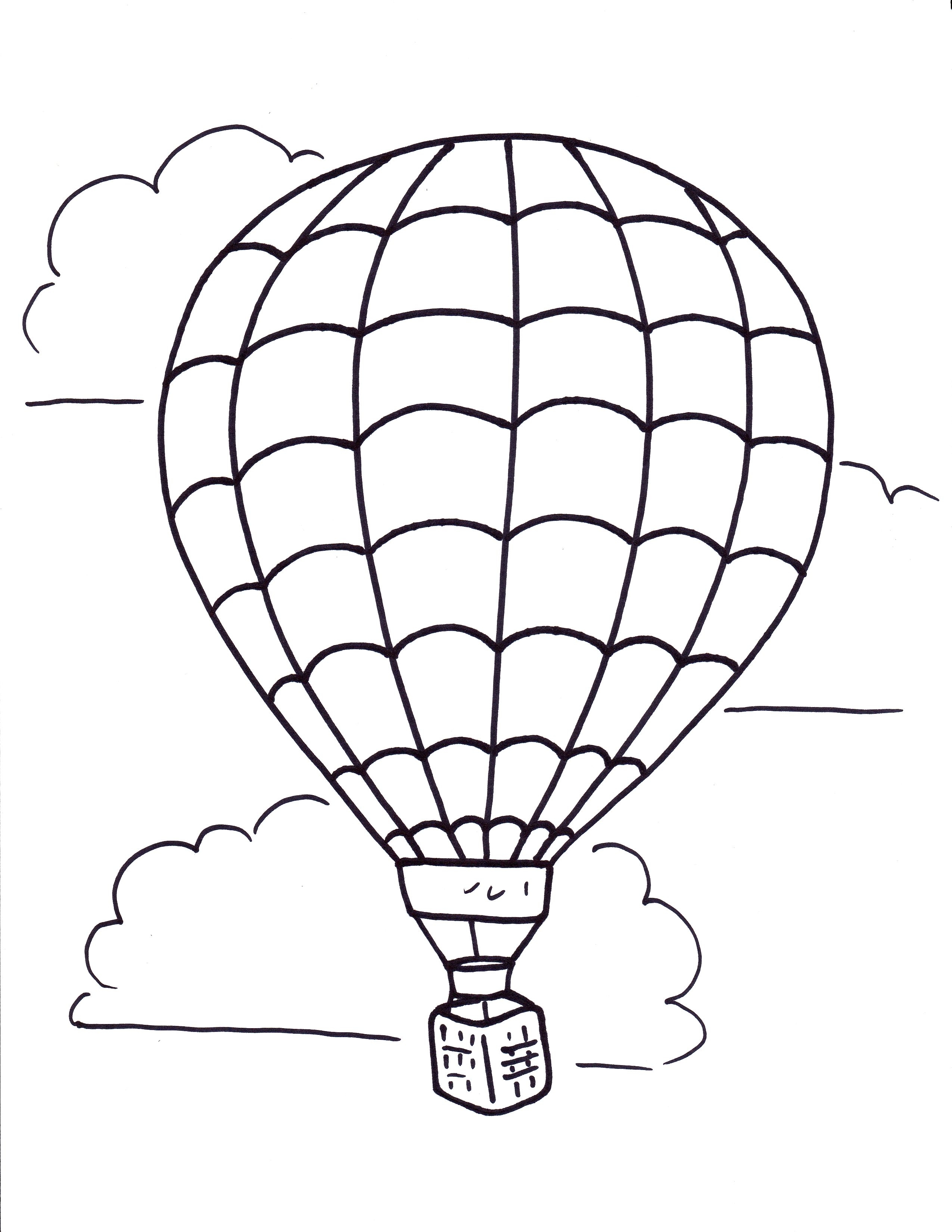 2550x3300 Fresh Hot Air Balloons Coloring Pages Collection Printable