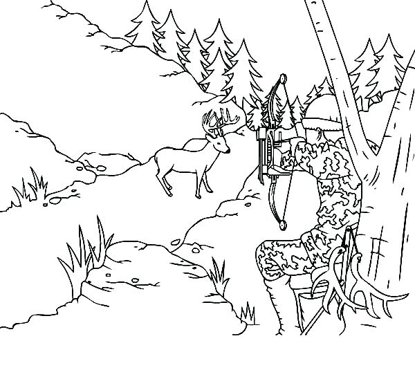 Free Hunting Coloring Pages at GetColorings.com | Free printable