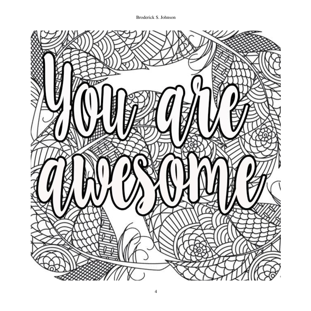 Free Inspirational Adult Coloring Pages at Free